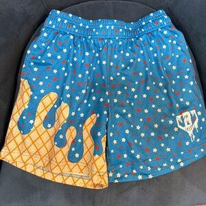Baseball 101 Youth Large shorts ice cream dream